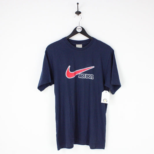 Mens NIKE 00s T-Shirt Navy Blue | Medium