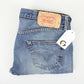 Mens LEVIS 501 Jeans Mid Blue | W36 L34