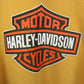 Womens HARLEY DAVIDSON 90s Sweatshirt Yellow | Medium