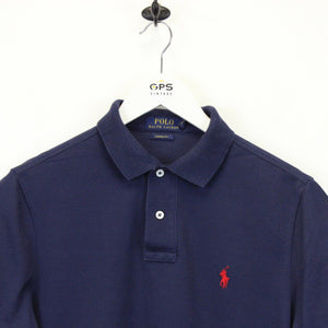 RALPH LAUREN Polo Shirt Navy Blue | Medium
