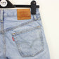 Womens LEVIS 501 Big E Jeans Light Blue | W28 L26