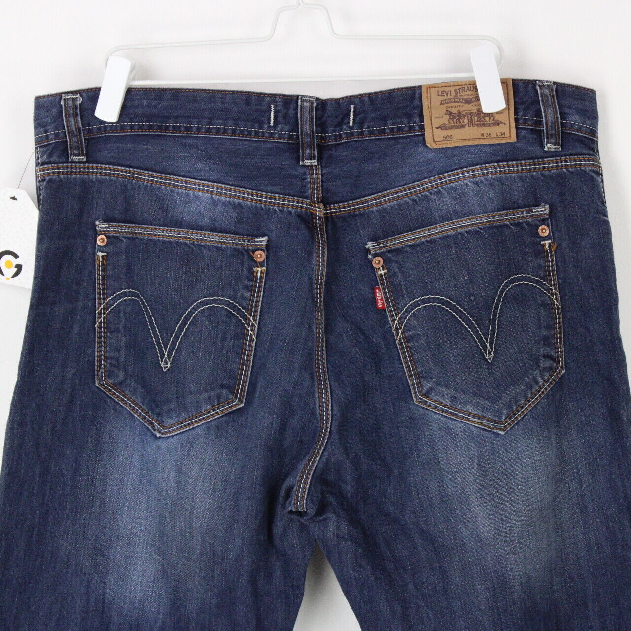 Mens LEVIS 506 Jeans Dark Blue | W38 L30