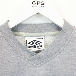 UMBRO 90s Sweatshirt Grey | Small