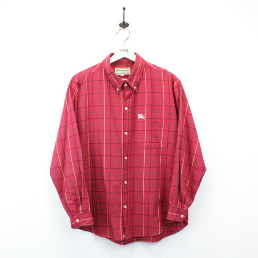 BURBERRYS 90s Shirt Red | Medium