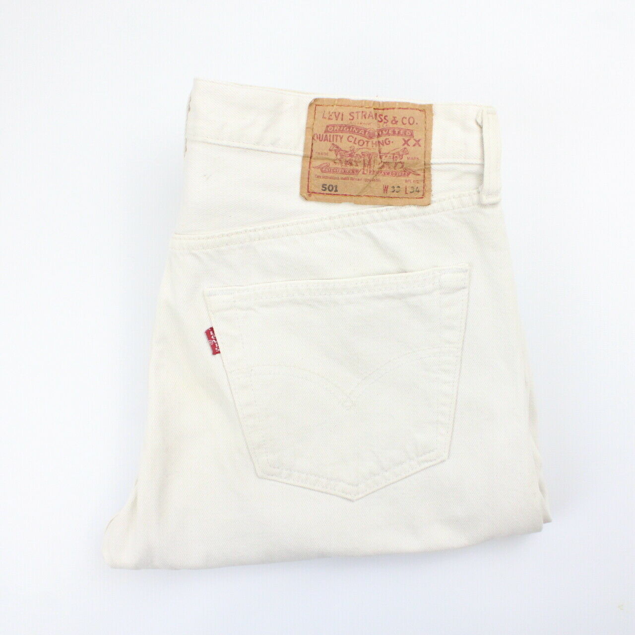 LEVIS 501 Jeans Beige | W33 L34