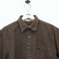 BURBERRY Corduroy Shirt Brown | Small