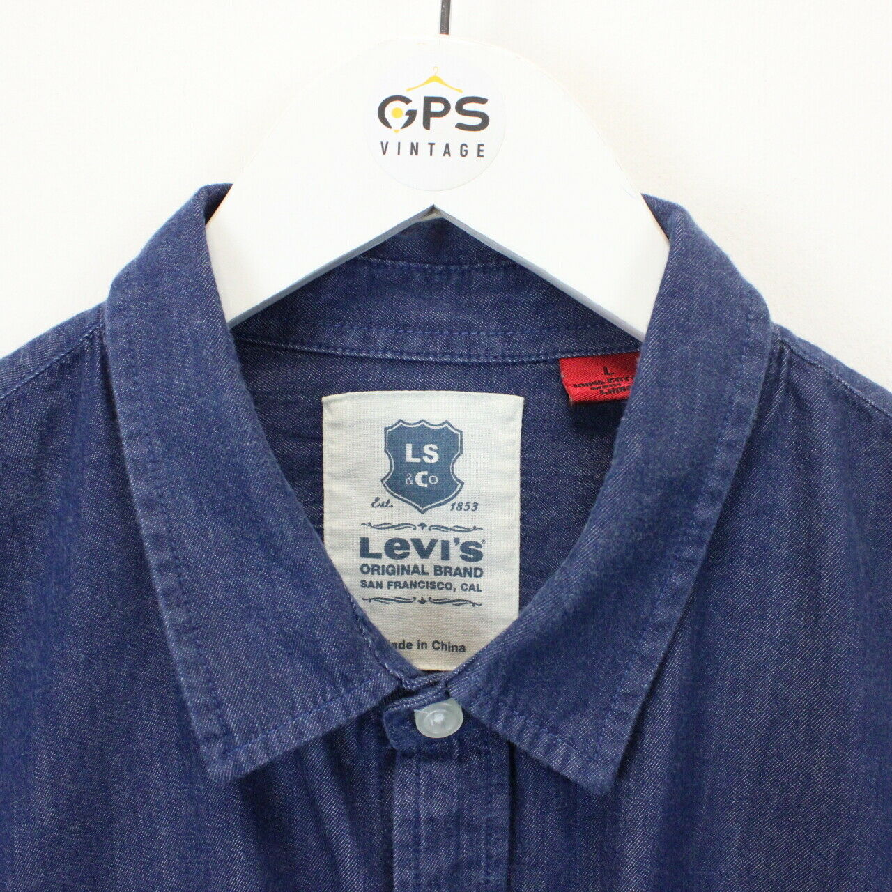 LEVIS Shirt Dark Blue | Medium