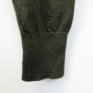 RALPH LAUREN Knit Sweatshirt Green | Small