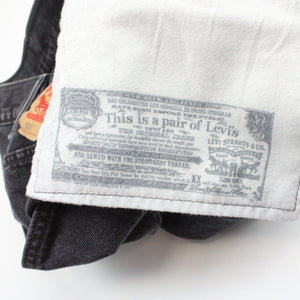 LEVIS 501 Jeans Black Charcoal | W40 L36