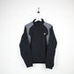 NIKE 00s Track Top Jacket Black | Small