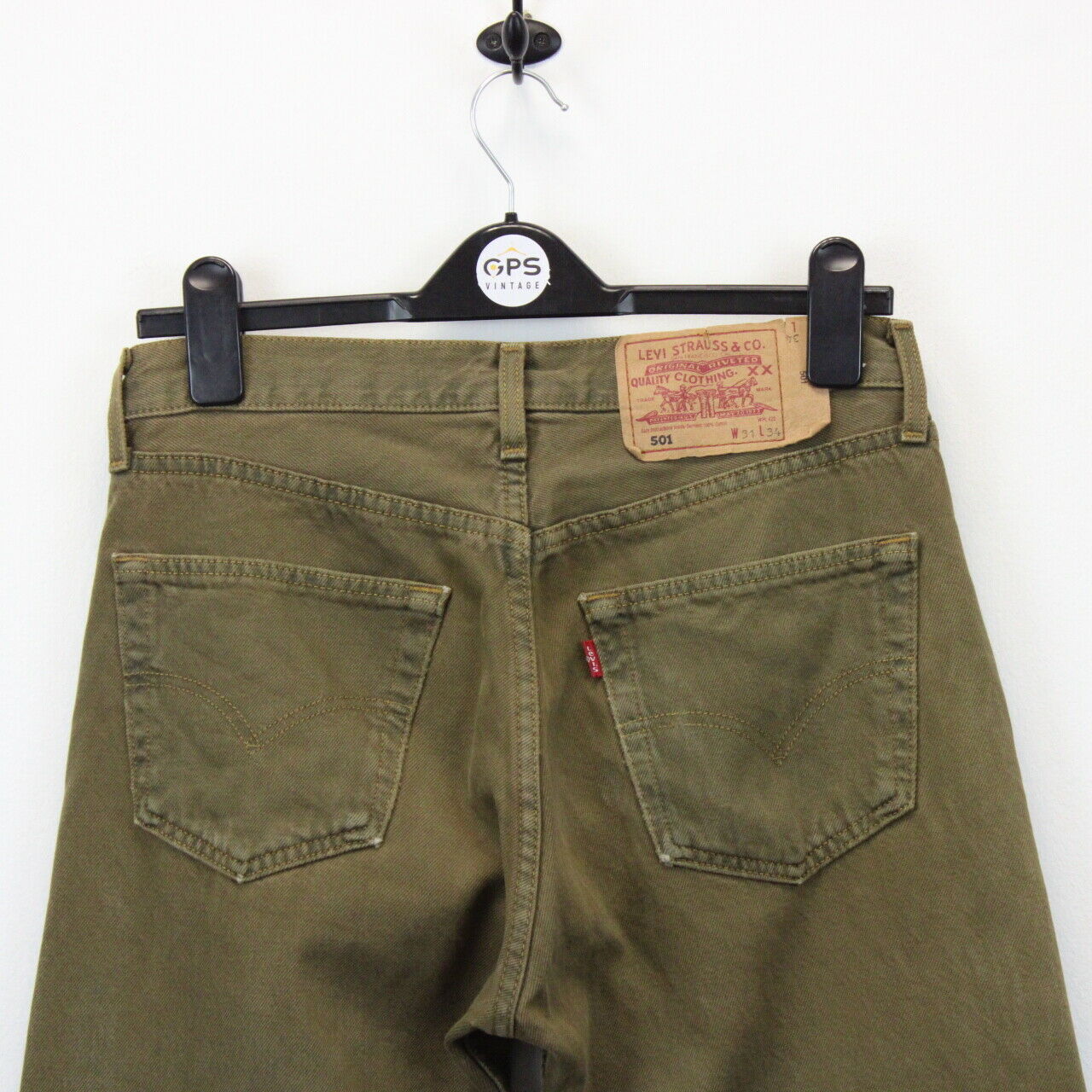 LEVIS 501 Jeans Green | W31 L32