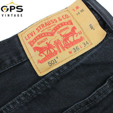 Load image into Gallery viewer, LEVIS 501 Jeans Grade A | Black Grey
