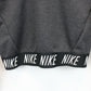 Womens NIKE Crop Sweatshirt Grey | Small