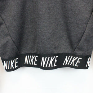 Womens NIKE Crop Sweatshirt Grey | Small