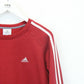 ADIDAS 00s Sweatshirt Red | Small
