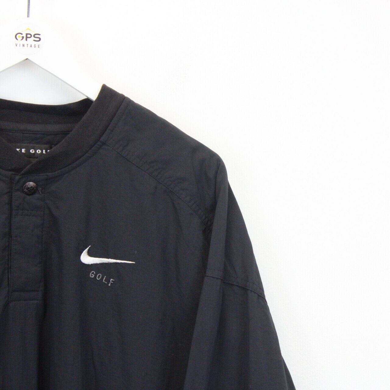 NIKE Pullover Jacket Black | XL