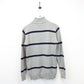 RALPH LAUREN 1/4 Zip Knit Sweatshirt Grey | Small
