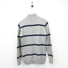 Load image into Gallery viewer, RALPH LAUREN 1/4 Zip Knit Sweatshirt Grey | Small
