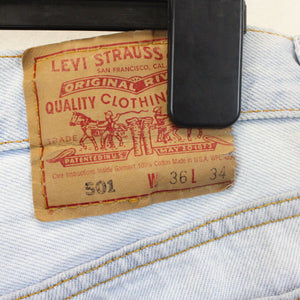 LEVIS 501 90s Jeans Light Blue | W34 L28