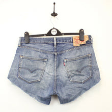 Load image into Gallery viewer, Womens LEVIS 501 Shorts Mid Blue | W36
