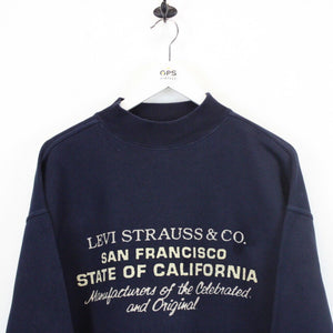 LEVIS 90s Sweatshirt Navy Blue | XL