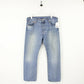 Mens LEVIS 501 Jeans Light Blue | W38 L30