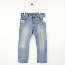 Load image into Gallery viewer, Mens LEVIS 501 Jeans Light Blue | W38 L30
