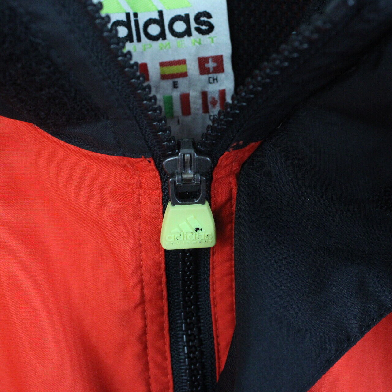 ADIDAS EQUIPMENT 90s Jacket Red | Small