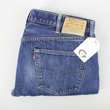Load image into Gallery viewer, Mens LEVIS 501 Jeans Mid Blue | W38 L32
