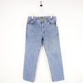 Mens ARMANI 90s True Blue Jeans Light Blue | W36 L32