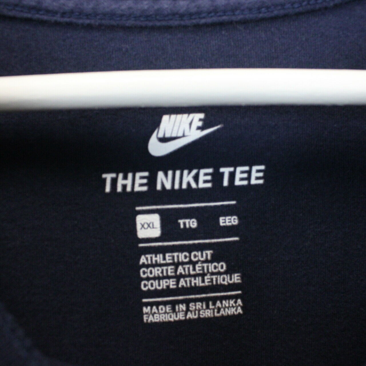 NIKE T-Shirt Navy Blue | XXL