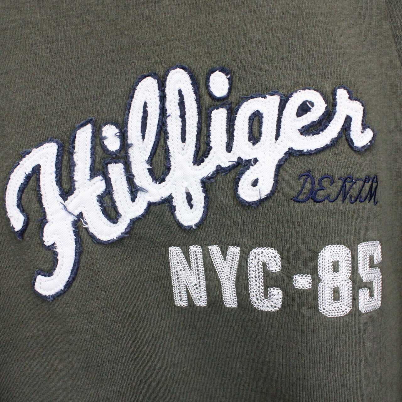 TOMMY HILFIGER Sweatshirt Green | Medium