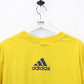 ADIDAS 90s T-Shirt Yellow | XL