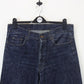 Womens LEVIS 501 Jeans Dark Blue | W33 L28