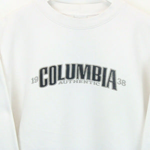 COLUMBIA 00s Sweatshirt White | XL