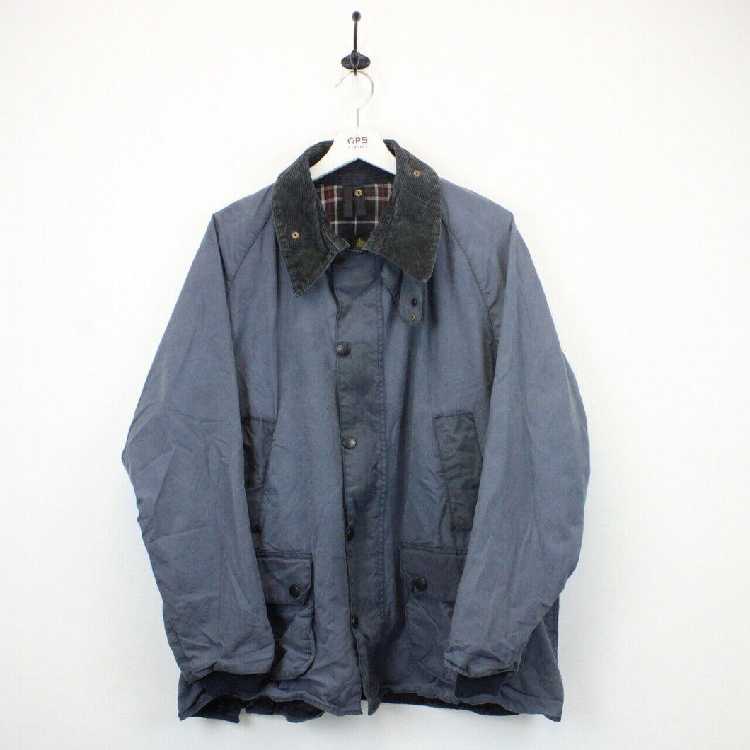 BARBOUR Bedale Waxed Jacket Blue | Large