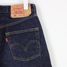 Load image into Gallery viewer, Womens LEVIS 501 Jeans Dark Blue | W29 L26

