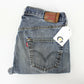 Mens LEVIS 501 Jeans Mid Blue | W33 L32