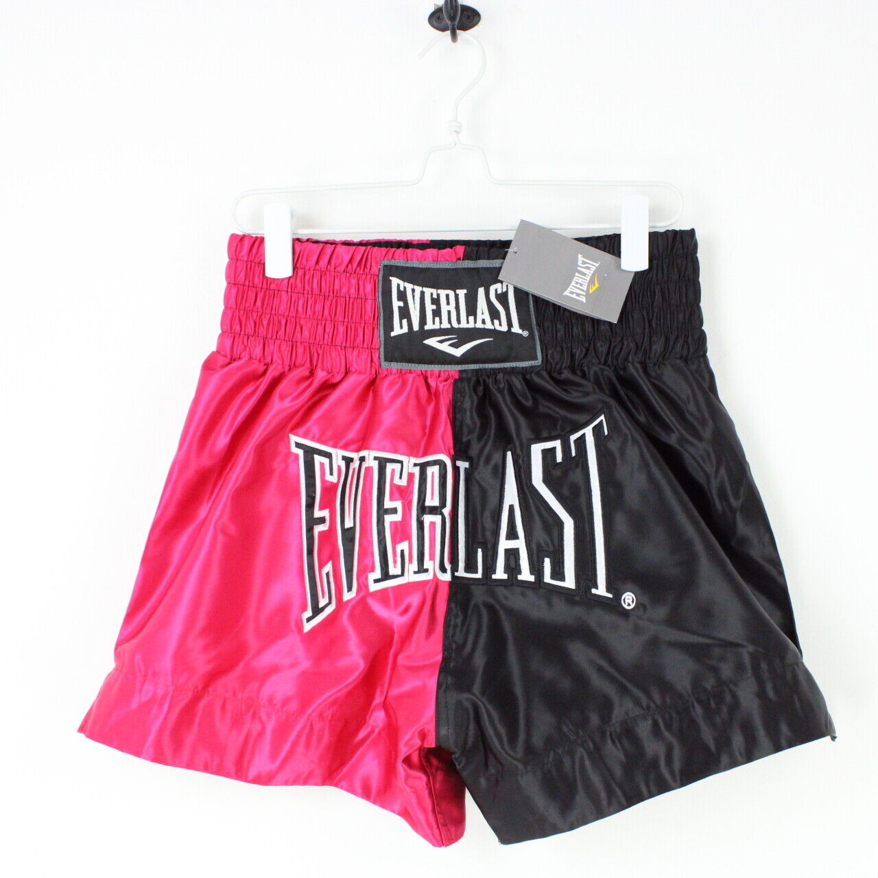 EVERLAST Boxing Shorts Red Black | Medium