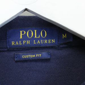 RALPH LAUREN Polo Shirt Navy Blue | Medium
