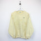 CHEMISE LACOSTE Sweatshirt Yellow | Medium