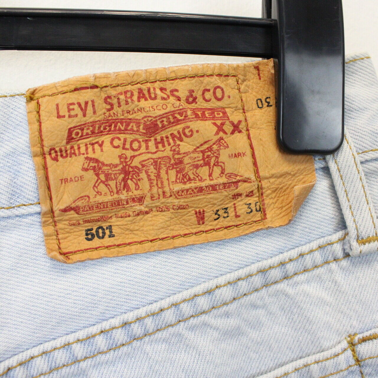 LEVIS 501 Jeans Light Blue | W33 L28