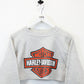 Womens HARLEY DAVIDSON 90s Sweatshirt Grey | Medium