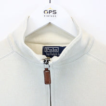 Load image into Gallery viewer, RALPH LAUREN 1/4 Zip Sweatshirt Beige | Medium
