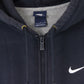 Mens NIKE 00s Hoodie Navy Blue | Large