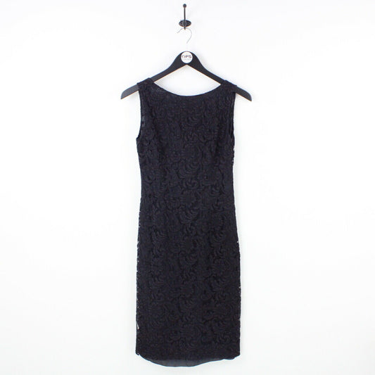 Womens PRADA Lace Dress Black | Medium UK 10