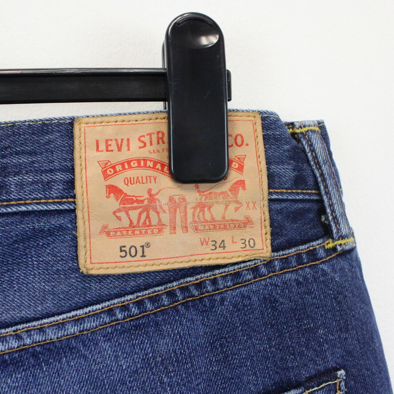 LEVIS 501 Jeans Dark Blue | W34 L30