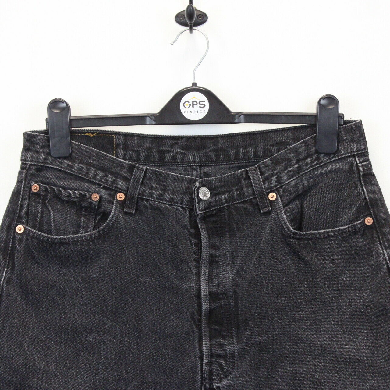 LEVIS 501 Shorts Black Charcoal | W34