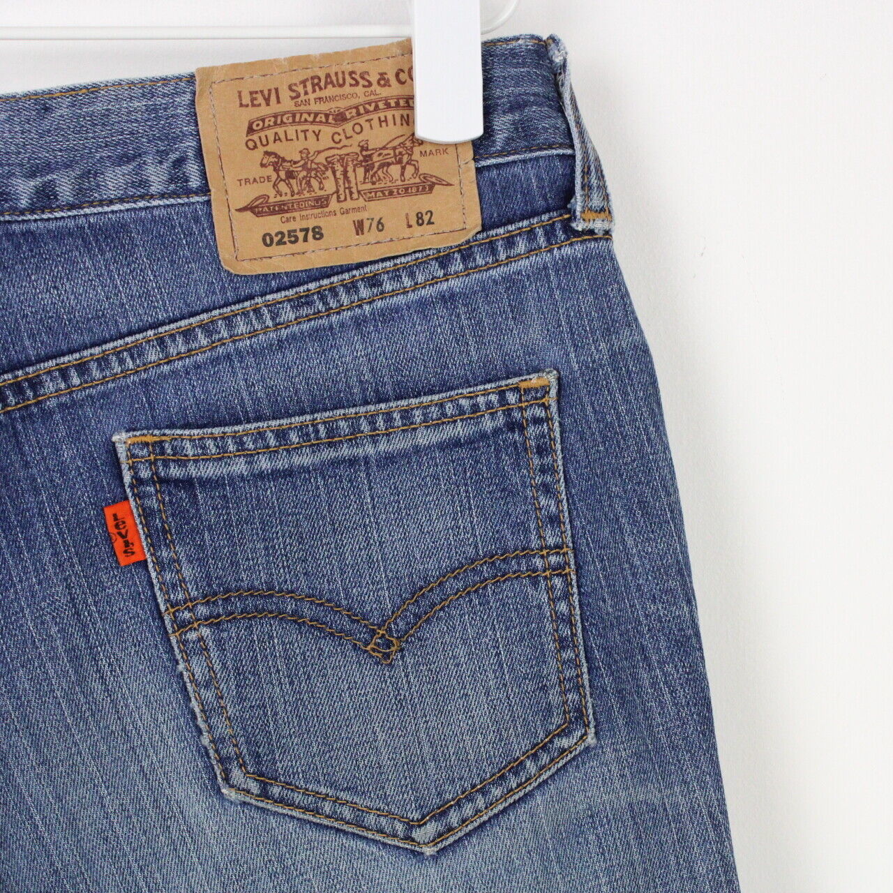 Mens LEVIS Jeans Mid Blue | W30 L30