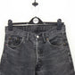 Womens LEVIS 501 Jeans Grey Charcoal | W30 L34